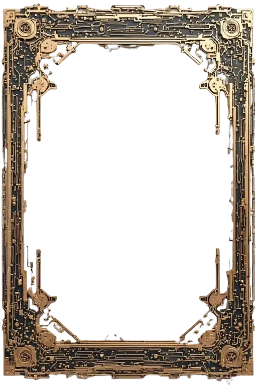 The Droid card frame