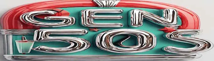 Gen 50s lettering