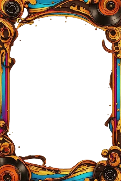 The Gen 70s card frame