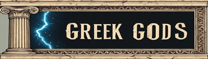 Greek Gods lettering
