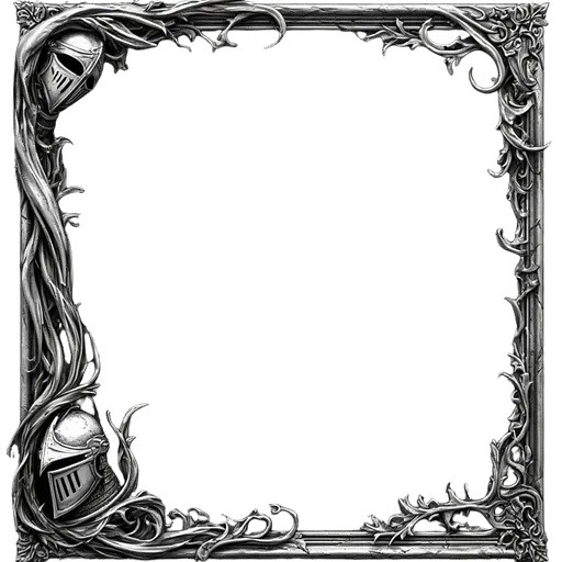 The Knight card frame